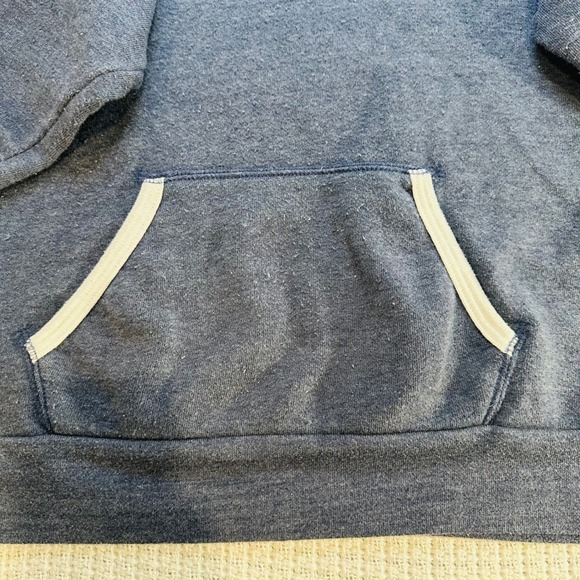 Alternative Earth Blue Striped Sleeve Sweatshirt Pullover Women's‎ XL -sporty - Picture 12 of 12